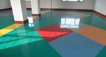 环氧地坪漆配色方法让您的地板与众不同(图1)